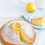 TORTA VEGAN BIO ALLO ZENZERO E LIMONE Dolce per la colazione senza lattosio latticini glutine uova e proteine del latte
